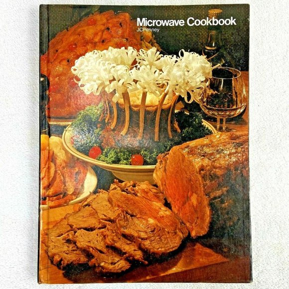Kitchen Vintage Jcpenney Microwave Cookbook And Microwave Convection
